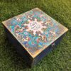Handgemaakte Perzische Houten Theedoos met Lade