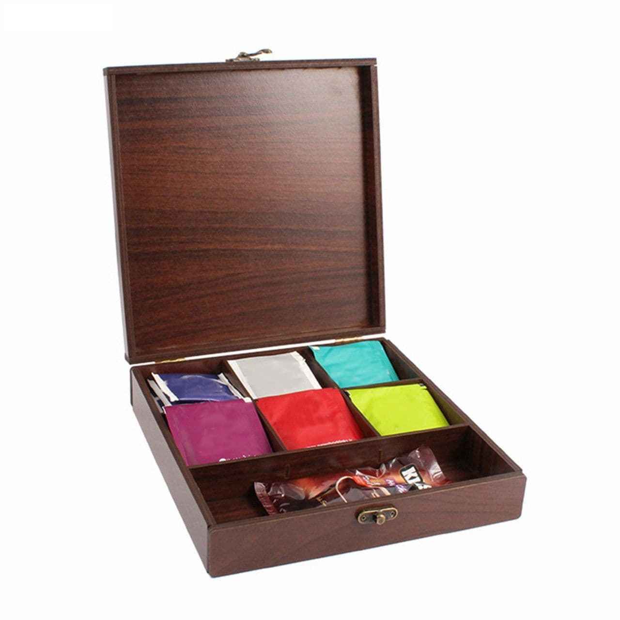 Majnoon Thema Houten Thee Opbergdoos – Perzische Kist Organizer