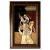 Marquetry Hout Inlegkunst – Artistieke Perzische Dame van de Liefde