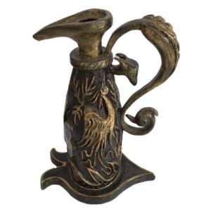 Decoratieve Koperen Kan Handgemaakt – Indiaas Gegraveerd Simorgh