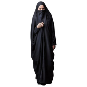 Islamitische Arabische Zwarte Chador Abaya Hijab voor Vrouwen en Bidden – Traditioneel