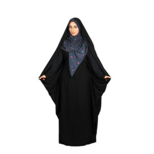 Islamitische Arabische Zwarte Chador Abaya Hijab voor Vrouwen en Bidden – Hosna