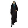 Hadis klassieke zwarte overhead-chador – Lang islamitisch gewaad