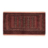 Handgeknoopt Perzisch Khorasan Inour Tapijt (Bukhara Design) - Rode Wol