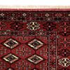 Handgeknoopt Perzisch Khorasan Sarasar Tapijt (Bukhara Design) - Rode Wol