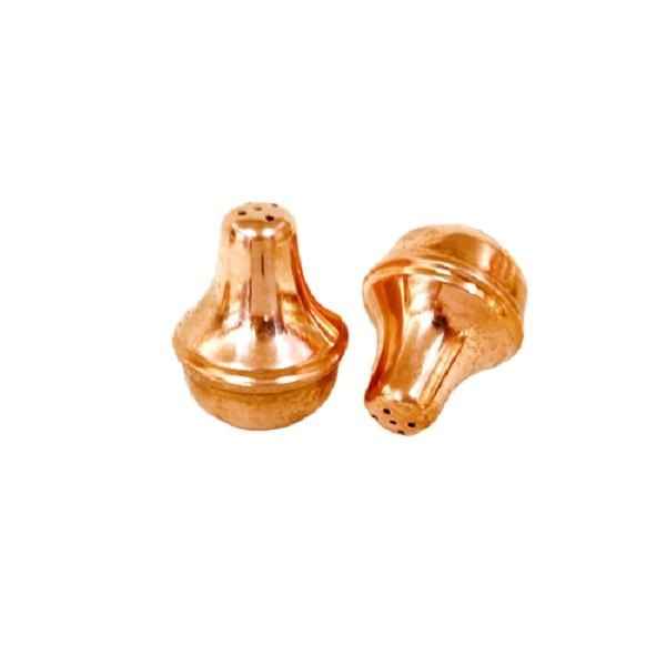 Koperen Zout- & Pepermolens – Model Gold Pear (Set van 2)