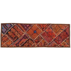 Patchwork Geborduurd Tafelkleed Derakht