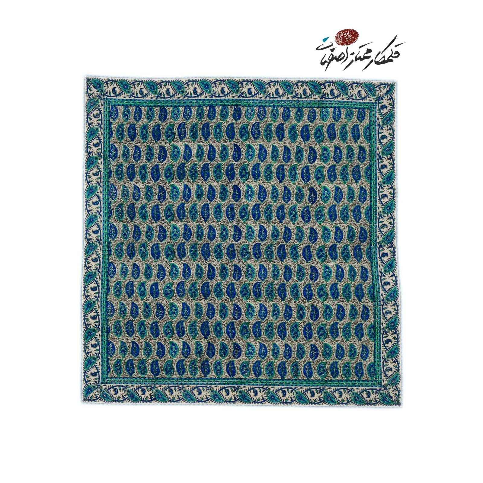 Iraanse Tafelkleed: Isfahan Traditionele Kalamkari Blokdruk Hasiri