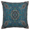 Perzische Termeh Kussenhoes - Kaveh Blauw Paisley