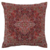 Perzische Termeh Kussenhoes - Rode Koning Paisley Design