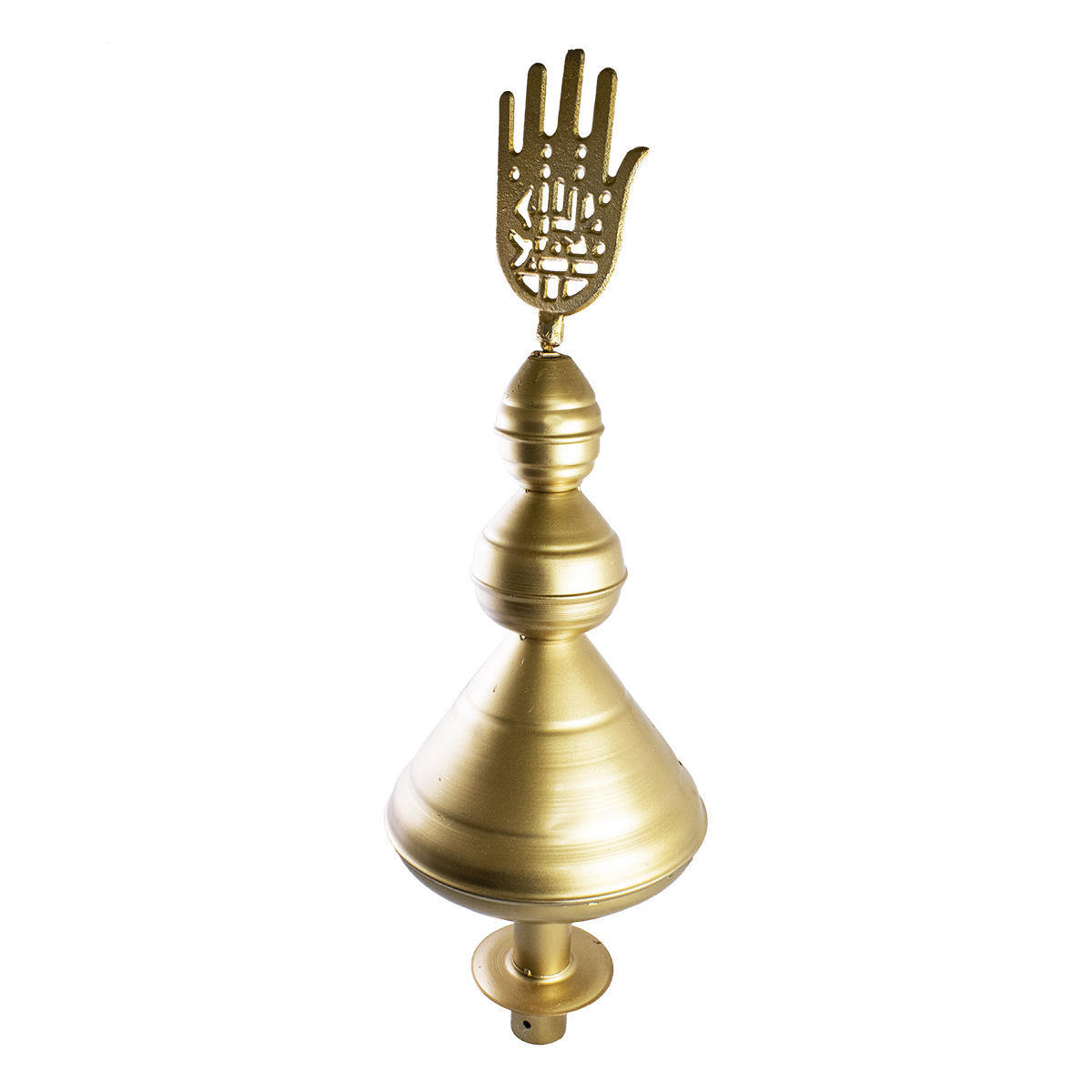Islamitische Metalen Hamsa – De Hand van Fatima & Qibla Symbool