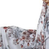 Klassieke moslim chador met print – Lange hijab-gewaad voor dames