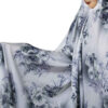 Chador met paarse bloemenprint – Elegante Iraanse gebedsjurk