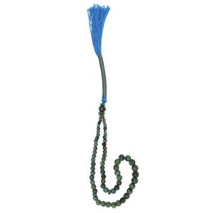 Perzische Neyshabur Turquoise Rozenkrans: Gebed 66 Kralen Handgemaakte Tasbih