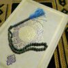 Perzische Neyshabur Turquoise Rozenkrans: Gebed 66 Kralen Handgemaakte Tasbih