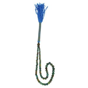 Perzische Neyshabur Turquoise Rozenkrans: Gebed 66 Kralen Handgemaakte Tasbih
