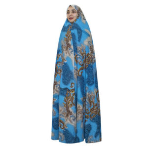 Iraanse Culturele Chador voor Vrouwen – Blauw Inlay