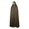 Iraanse chador met bruine bloemenprint – Zedige islamitische mode