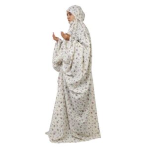 Islamitische Namaz Chador met Mouwen voor Vrouwen, Ideaal voor Bidden – Elbn