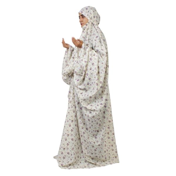 Islamitische Namaz Chador met Mouwen voor Vrouwen, Ideaal voor Bidden – Elbn