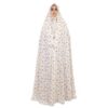 Islamitische Namaz Chador voor Vrouwen – Ideaal voor Bidden, Wit