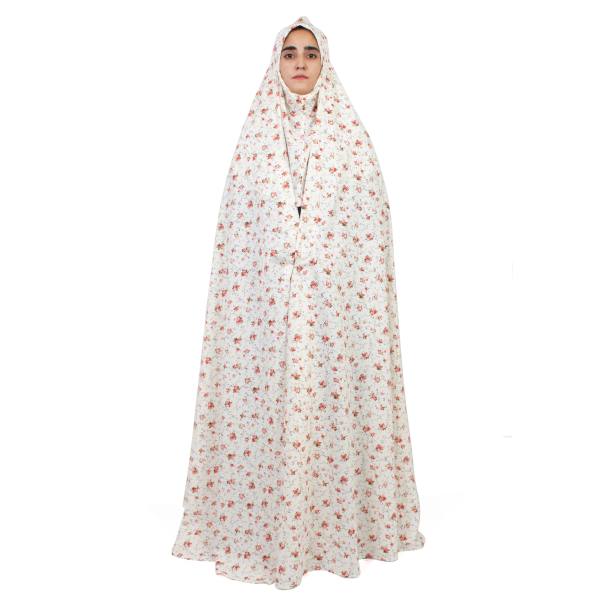 Islamitische Namaz Chador voor Vrouwen – Ideaal voor Bidden, Wit
