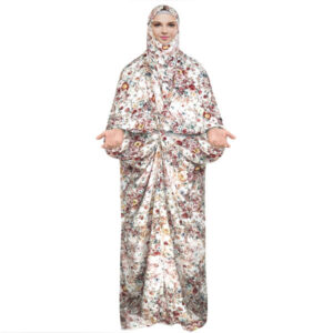 Islamitische Namaz Chador voor Vrouwen – Ideaal voor Bidden, Floral