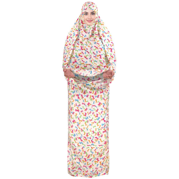 Islamitische Namaz Chador voor Vrouwen – Ideaal voor Bidden, Bow Ties