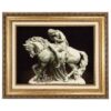 Handgeknoopt Perzisch Picturaal Tapijt uit Tabriz – Lady Godiva in reliëf