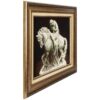 Handgeknoopt Perzisch Picturaal Tapijt uit Tabriz – Lady Godiva in reliëf