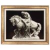 Handgeknoopt Perzisch Picturaal Tapijt uit Tabriz – Lady Godiva in reliëf