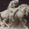 Handgeknoopt Perzisch Picturaal Tapijt uit Tabriz – Lady Godiva in reliëf