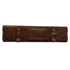Perzische Santur Hamer Bewaarbox Model Leder
