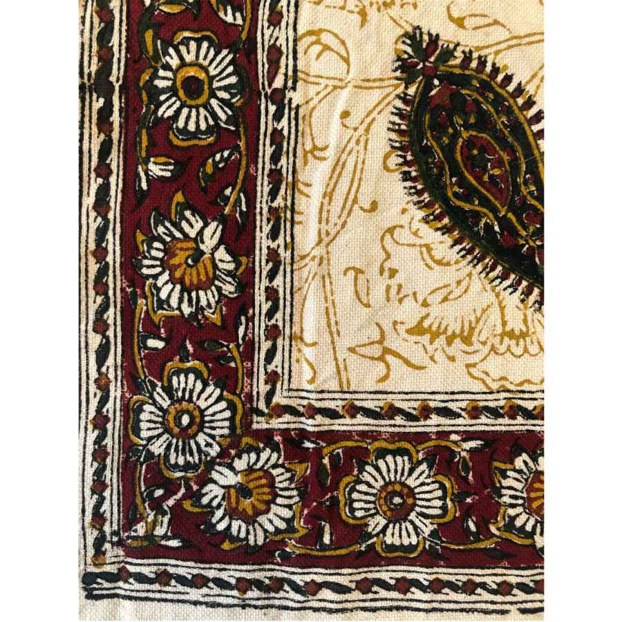 Islamitisch Stempelprint Tafelkleed – Model Ya Qamar e Bani Hashim