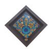 Decoratieve Perzische Ingelijste Keramische Tegel – Simorgh