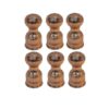 Koperen Zout- & Pepermolens - Checkered - Set van 6