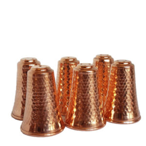 Koperen Zout- & Pepermolens – Cylindrical – Set van 6