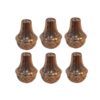 Koperen Zout- & Pepermolens - Termeh - Set van 6