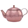 Perzische Koperen Theepot – Handgemaakt en Gehamerd Purple