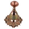 Perzische decokoperen vaas handgemaakt met Khatamkari-marqueteriekunst, Ch20-geometrie-ontwerp