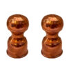 Koperen Zout- & Pepermolens – Model Chess (Set van 2)