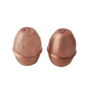 Koperen Zout- & Pepermolens – Model Egg (Set van 2)