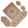 Luxe Termeh Tafelkleed Set - 5-delig - Paisley Narges
