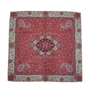 Perzische Termeh Kussenhoezen – Hashemian Rood Paisley (Set van 2)