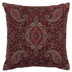 Perzische Termeh Kussenhoes – Kaveh Rood Paisley