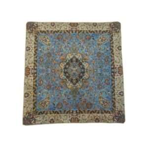 Perzische Termeh Kussenhoezen – Negari Blauw Paisley (Set van 2)