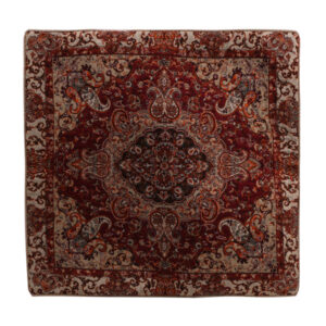 Perzische Termeh Kussenhoezen – T4027 Rood Paisley (Set van 2)
