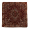 Perzische Termeh Kussenhoezen - T4033 Rood Elegant (Set van 2)