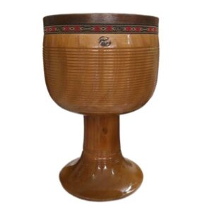 Perzische Tombak Drum – Shirani Walnoot Maat 25 cm