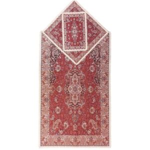 Luxe Perzisch Termeh Gebedskleed – Rood Paisley – Sajada
